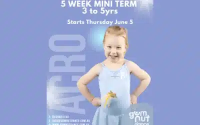 5 Week Mini Term- Acro Class For 3yrs-5yrs