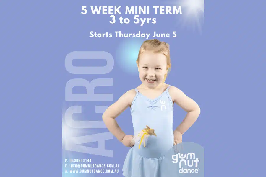 5 Week Mini Term- Acro Class For 3yrs-5yrs 5 Week Mini Term- Acro Class For 3yrs-5yrs